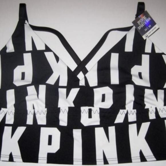 VS *NWT* Pink Strappy Sports Bra - Picture 8 of 8